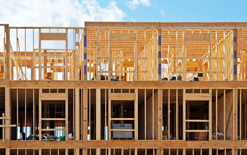 アパートの工法②：在来工法