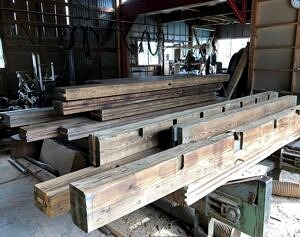 資材としての梁の画像