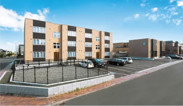 木造3階建てアパートの建築事例1