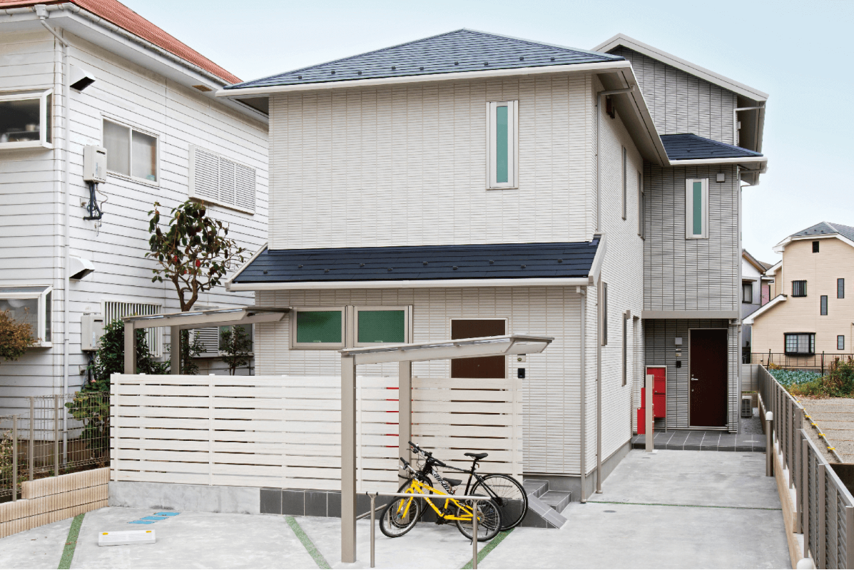 メゾネットタイプの賃貸住宅の建築事例1