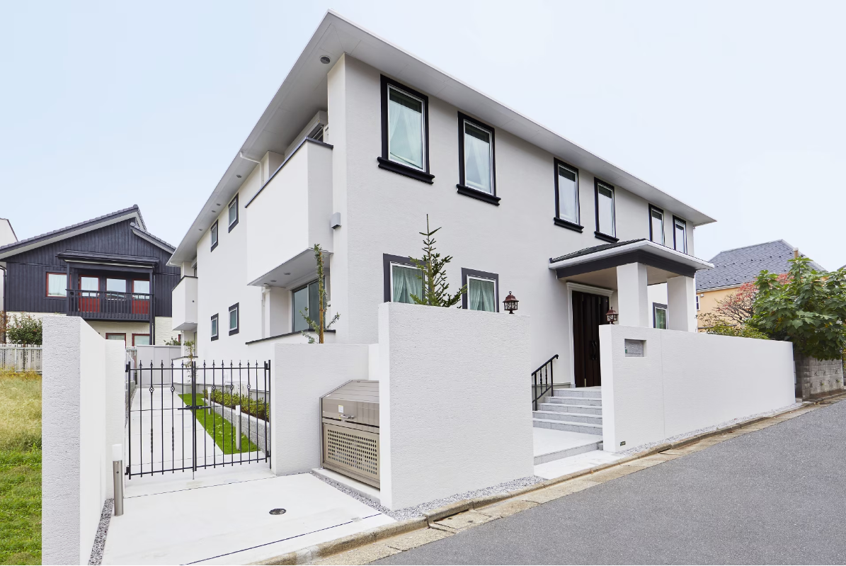 木造2階建て賃貸住宅の建築事例1