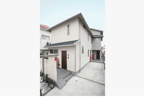 メゾネットタイプの賃貸住宅の建築事例2