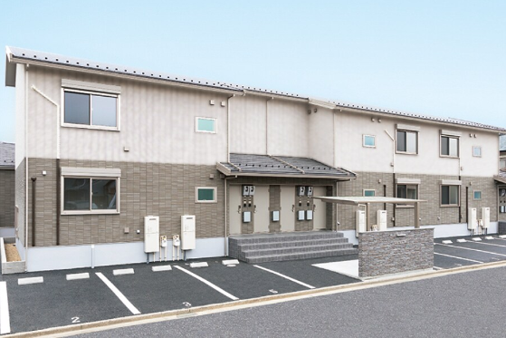 重層長屋の賃貸住宅の建築事例3