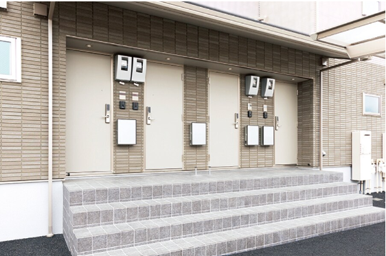 重層長屋の賃貸住宅の建築事例4