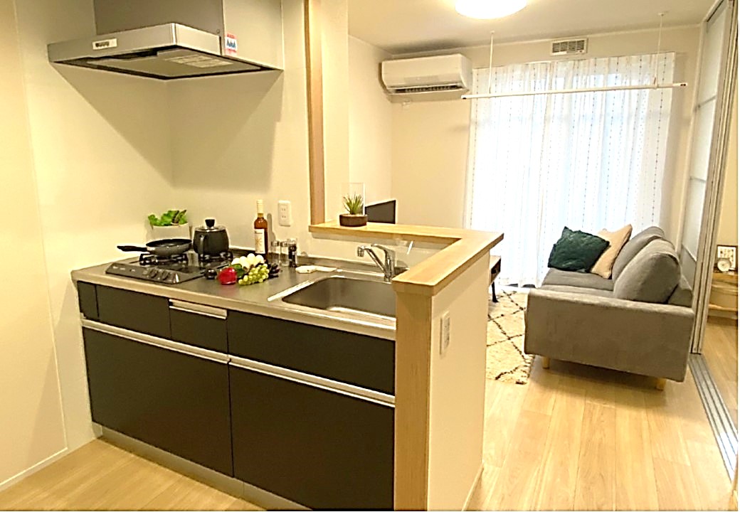 鉄骨造2階建てアパートの建築事例4