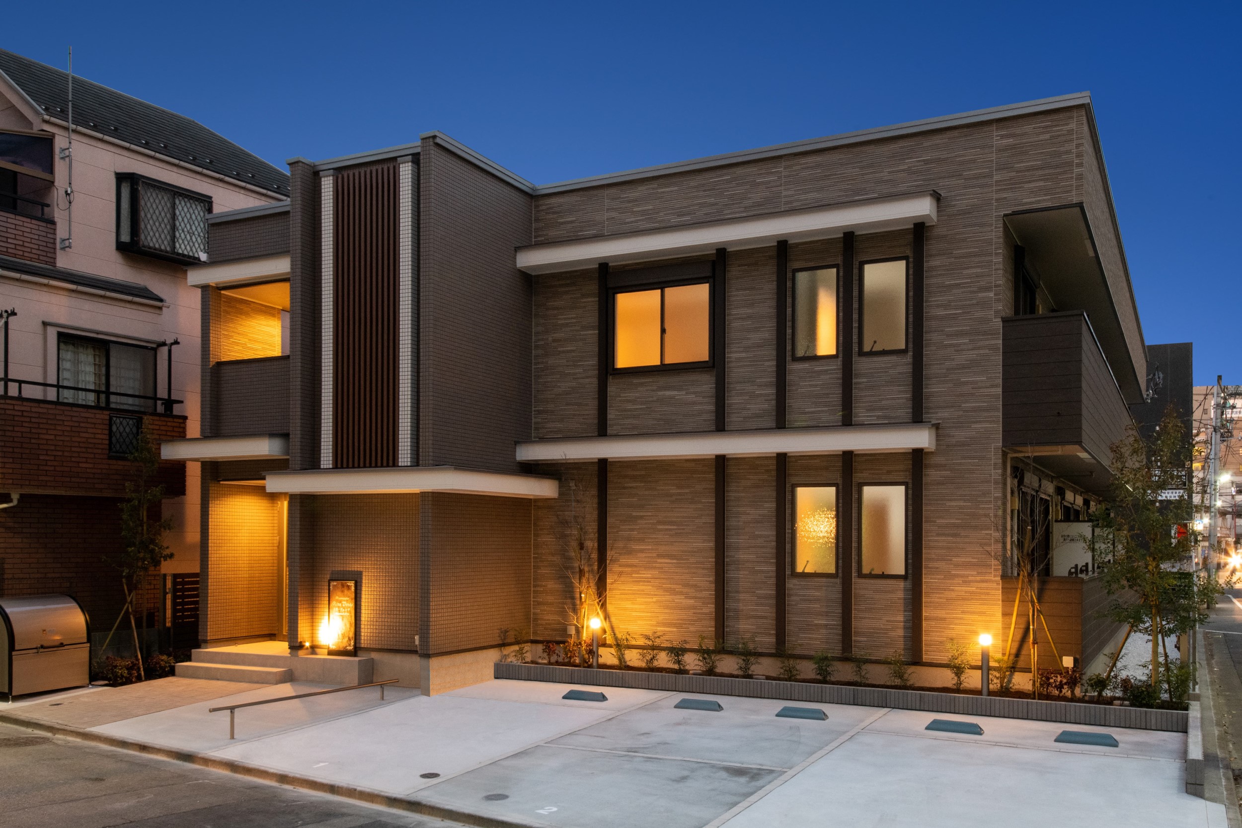 木造2階建てのアパートの建築事例7