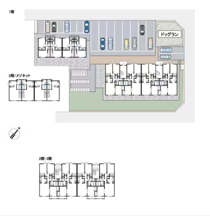 木造3階建てアパートの建築事例8