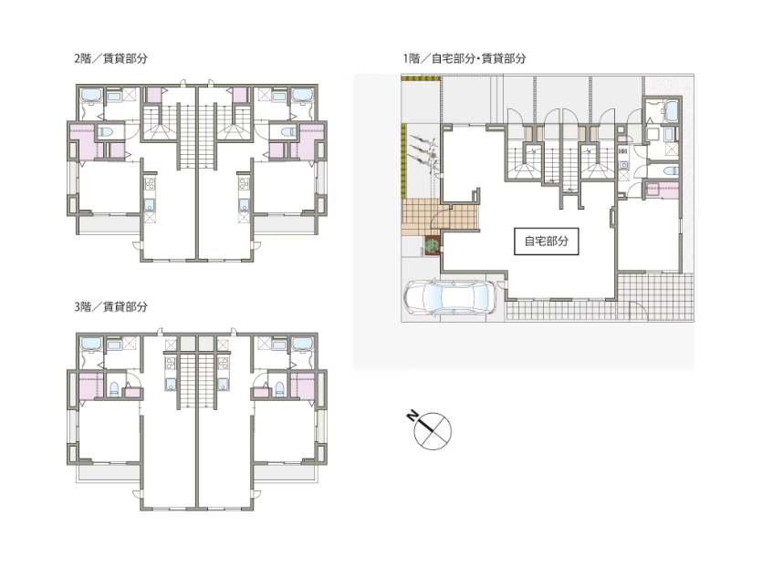 賃貸併用住宅の建築事例8